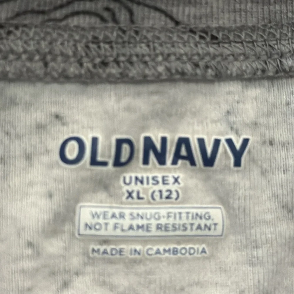EUC Old Navy Dino pj set, sz 12/XL